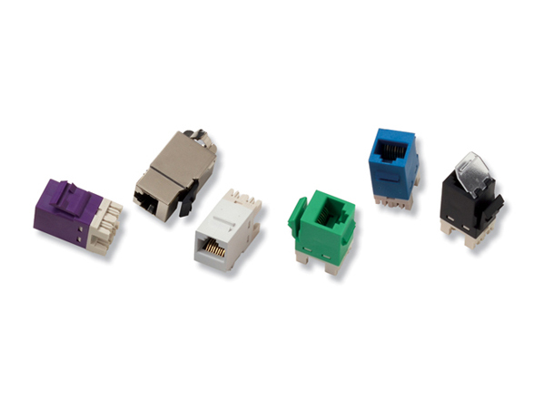 Ổ cắm UTP, Cat.6, T568A/T568B, SL110, RJ45, màu hạnh nhân