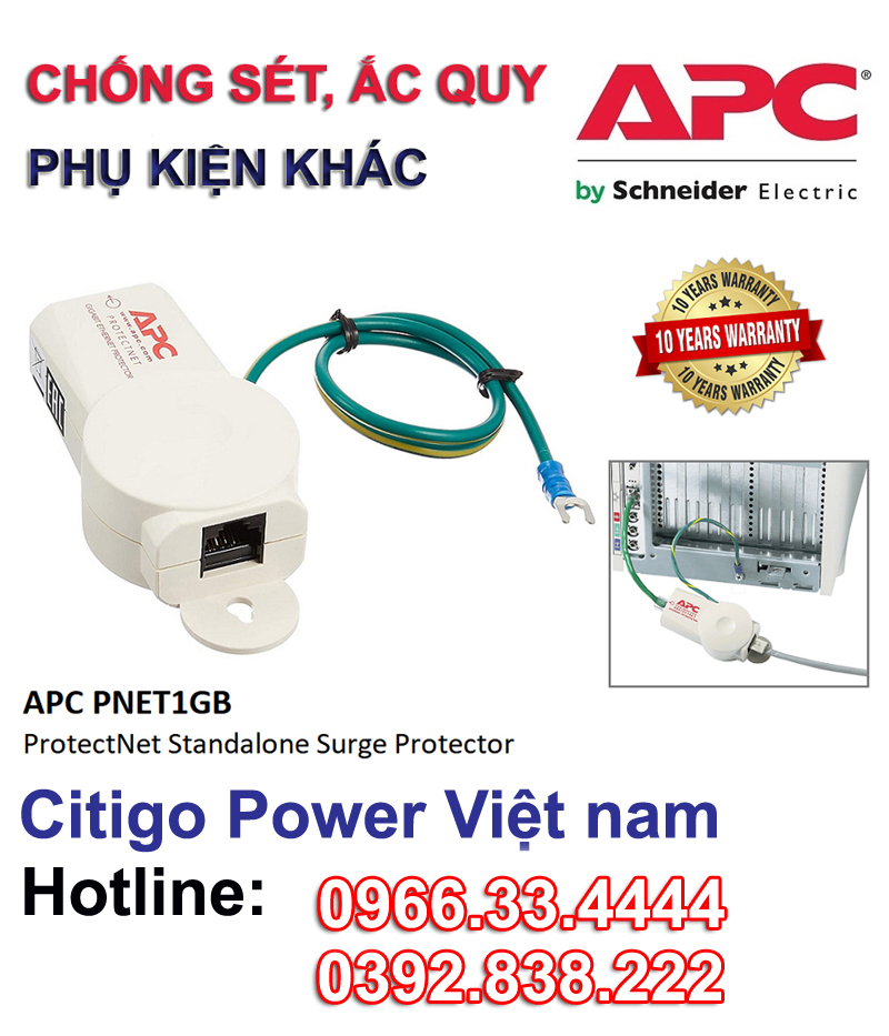 Chống sét, Ắc quy và Phụ kiện khác